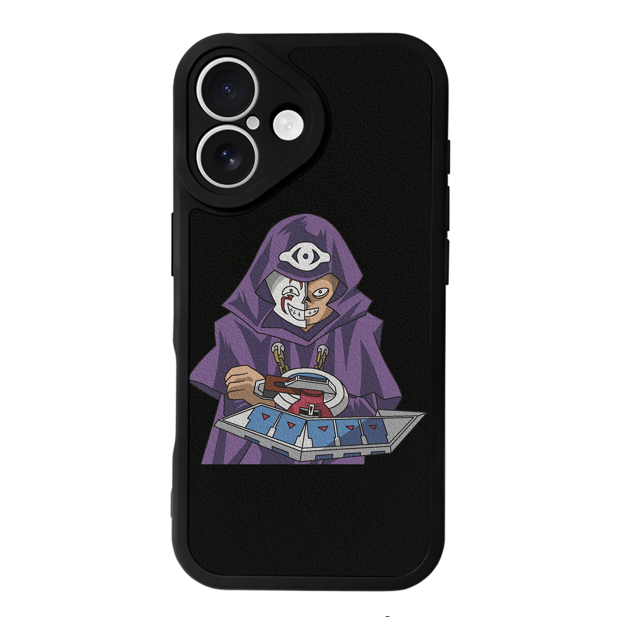 遊☆戯☆王 Yu-Gi-Oh! 【iPhone 16シリーズ対応】シリコンスマホケース（レザー調） 材質：シリコン